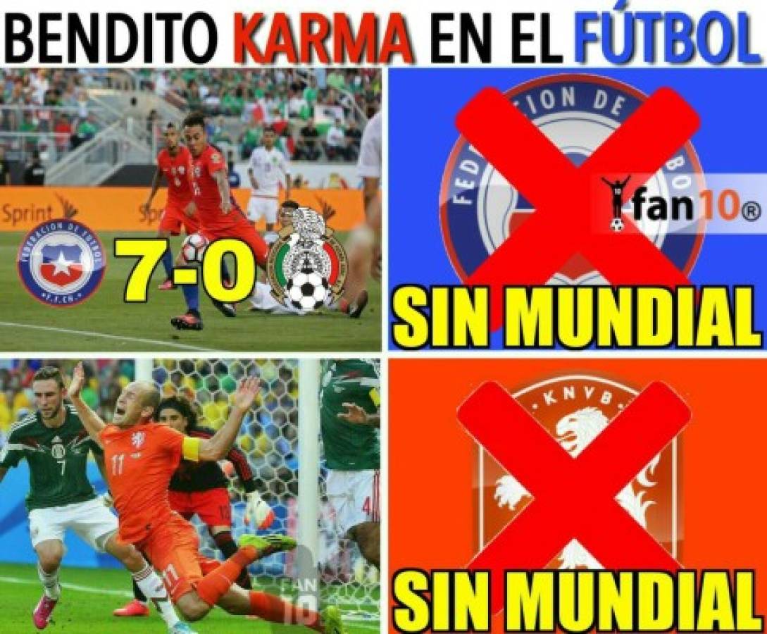 ¡Qué memes! Chile y Estados Unidos son el hazmereír de las eliminatorias