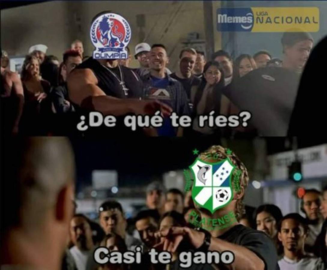 Los memes hacen pedazos a Motagua por el empate ante el Vida y alaban a Olimpia por su paliza a Platense