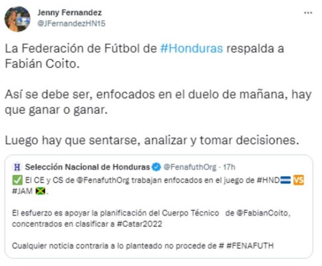 'Seguimos creyendo en la 'H' hasta el final'': Lo que dice la prensa antes del decisivo Honduras-Jamaica