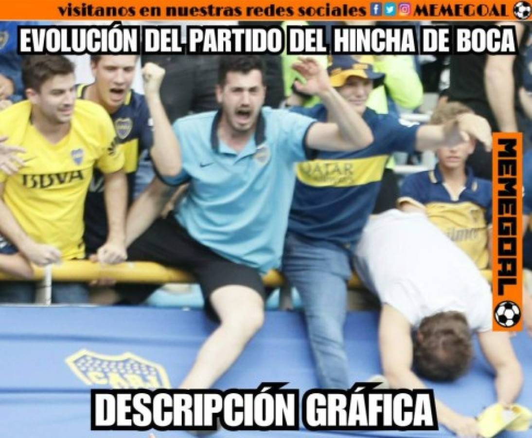 Los memes del empate de Boca Juniors ante River Plate en la final de la Libertadores