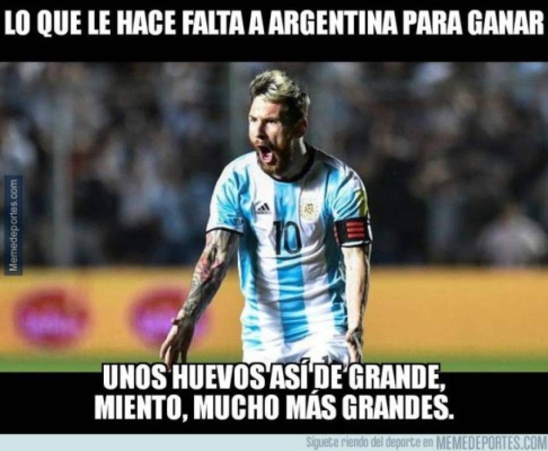 ¡Pobre Messi! Los otros memes que no has visto de la paliza a Argentina en España