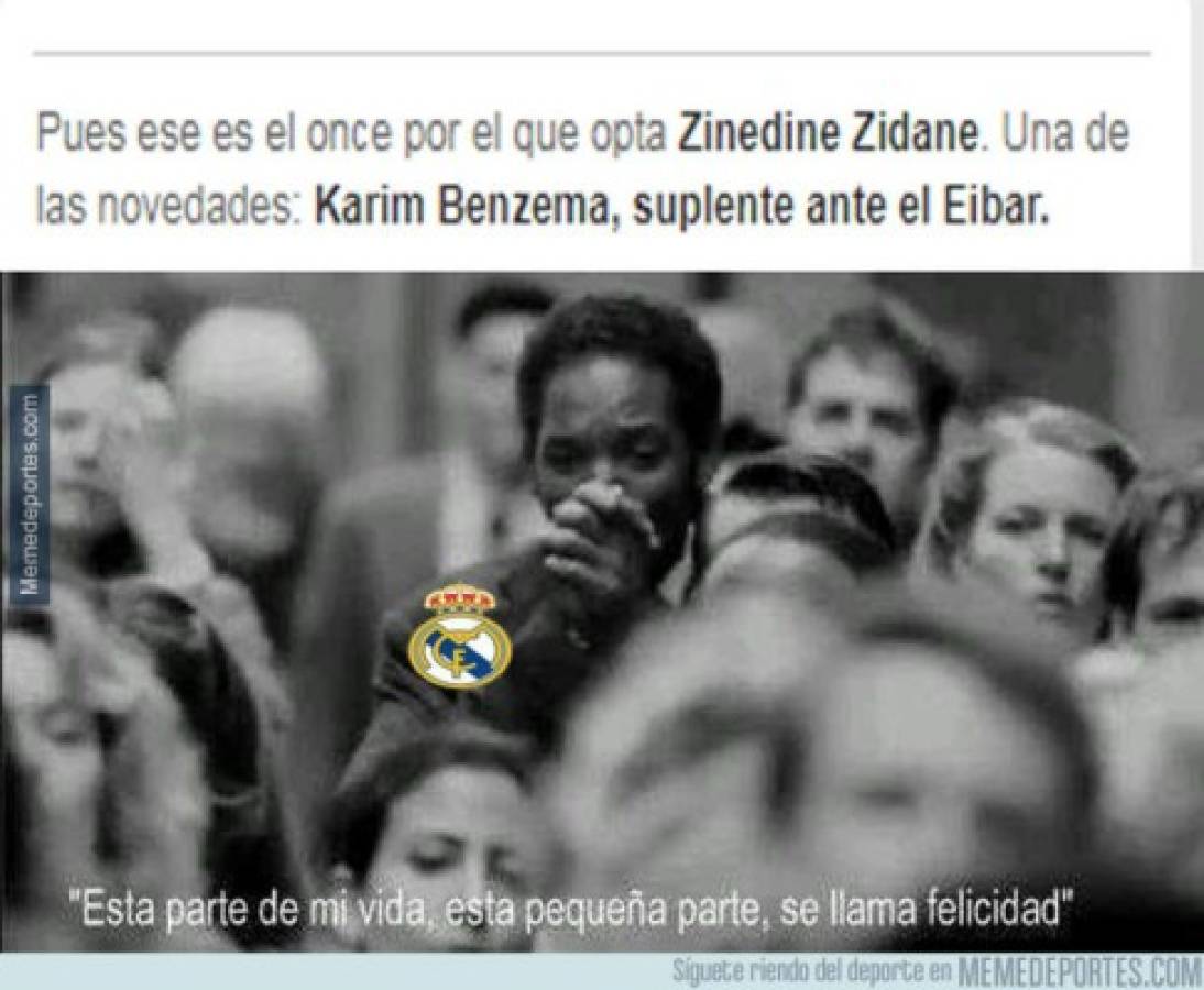 ¡NO PERDONAN A CR7! Los divertidos memes que dejó el triunfo del Real Madrid sobre el Eibar