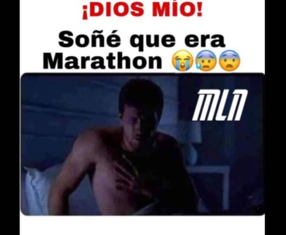 ¡Imperdibles burlas! Los memes destrozan a Marathón tras la paliza recibida y a Olimpia por empatar