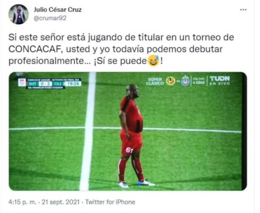Vicepresidente de Surinam protagonista en divertidos memes tras goleada de Olimpia a Inter MT en Liga de Concacaf