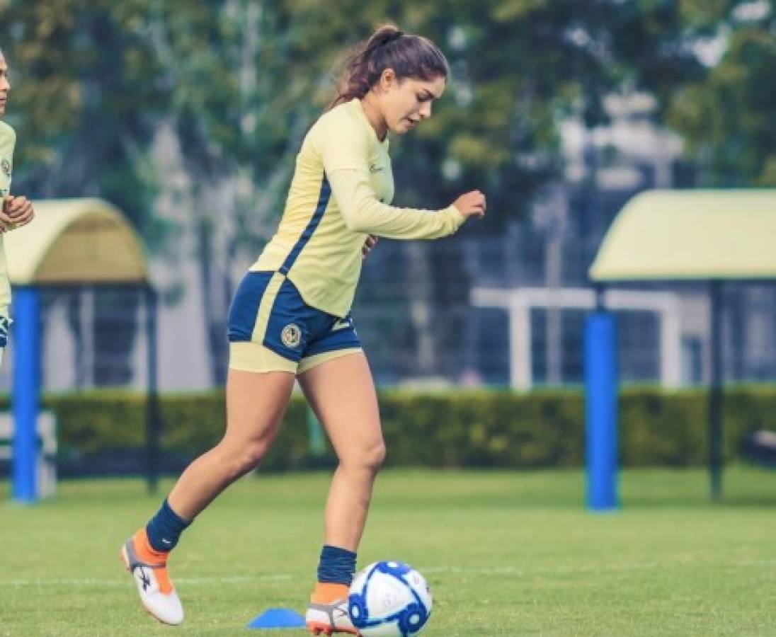 Jana Gutiérrez, la preciosa jugadora del América que enamora en México