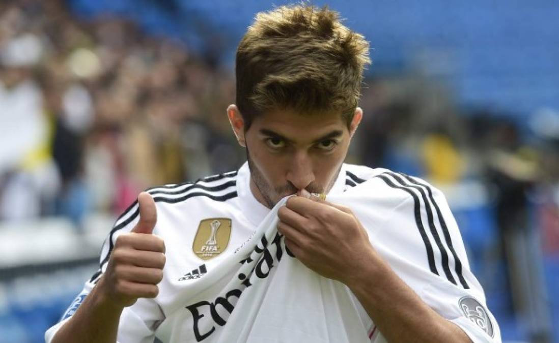 Lucas Silva fue presentado como nuevo jugador del Real Madrid