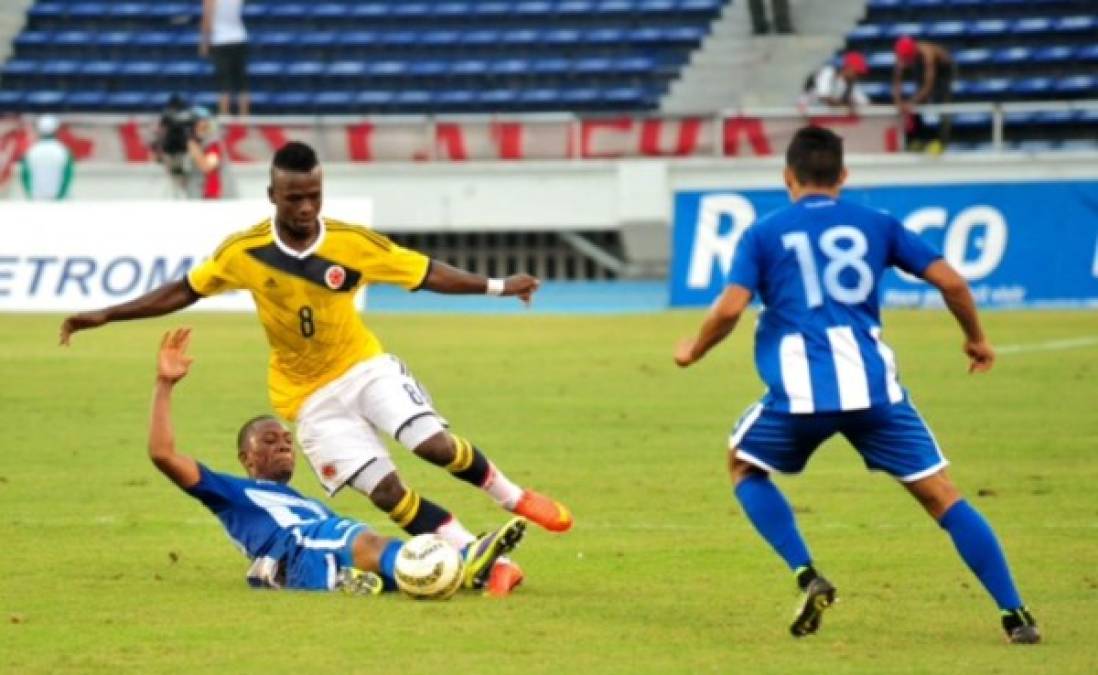 Sub-20 de Honduras sufre dolorosa derrota ante Colombia