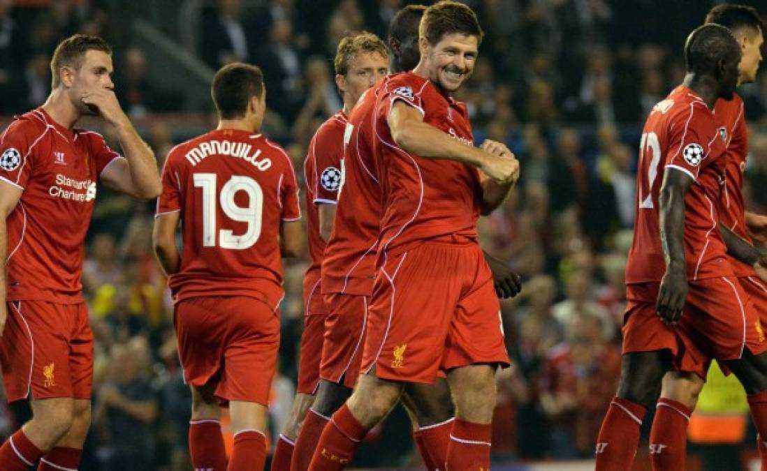 Liverpool sufre para ganarle al debutante Ludogorets