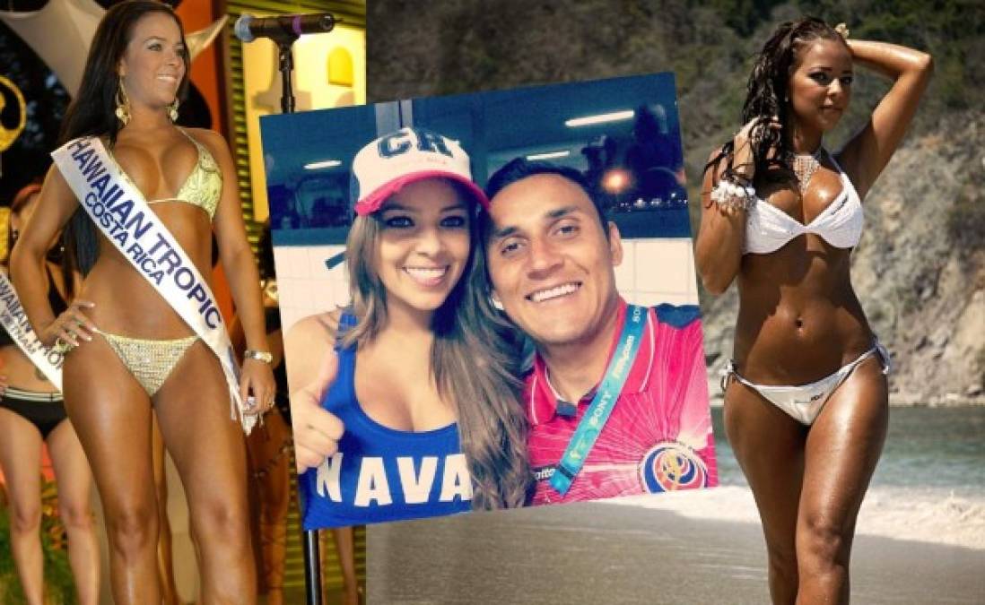 Así es Andea Salas, la bella mujer del portero Keylor Navas