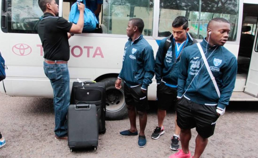 La Sub 20 de Honduras viajó a El Salvador a disputar el Prepremundial
