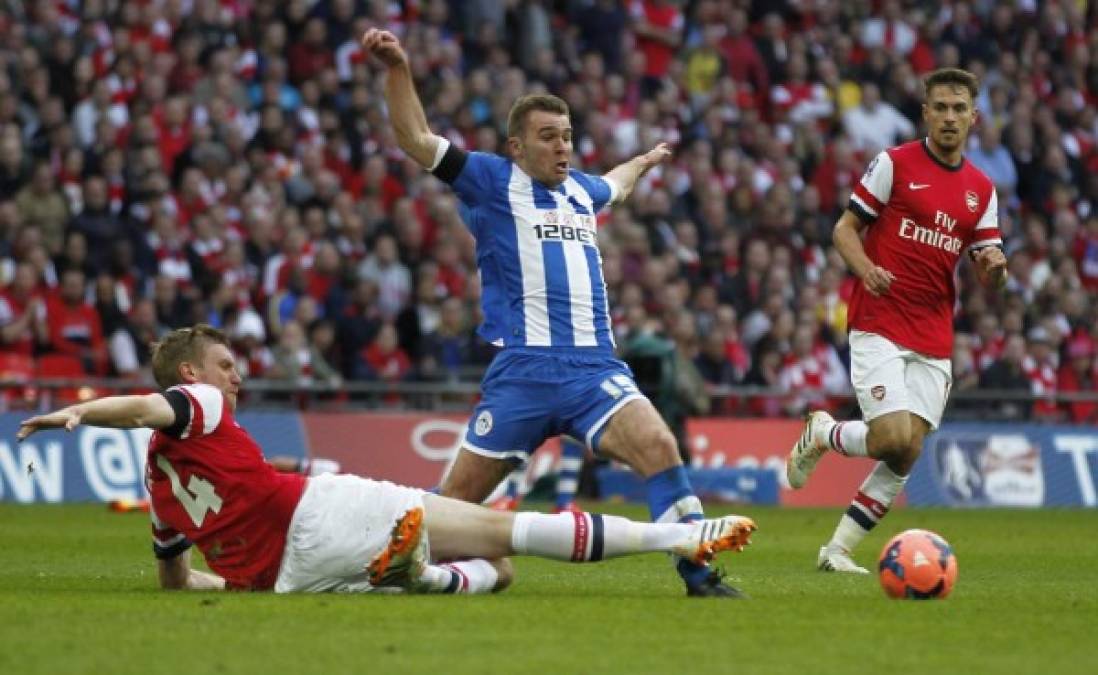 Arsenal venció al Wigan y jugarán la final de Copa FA