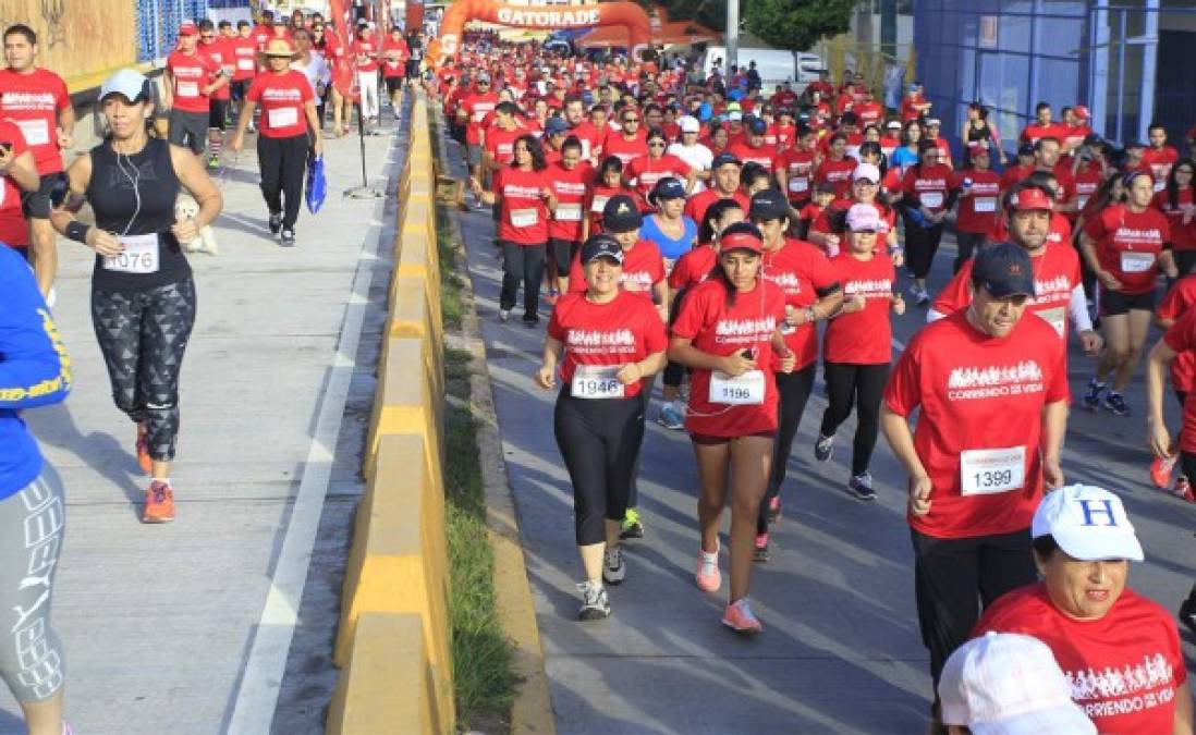 'Corriendo por una Vida' cumplió las expectativas en Tegucigalpa