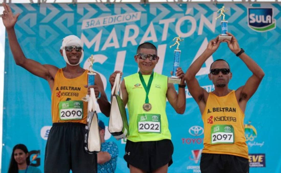 Rodrigo Bautista fue el gran ganador de la Maratón Sula