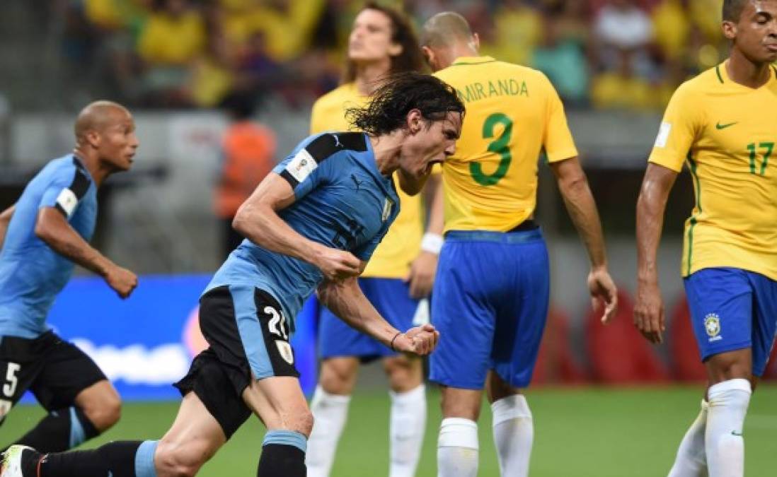 Uruguay sacó la garra y le arrebata un punto a Brasil en Recife