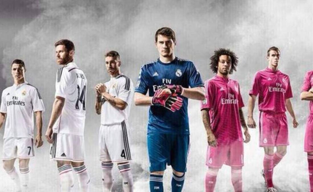 Real Madrid presentó sus vestimenta para la temporada 2014-2015