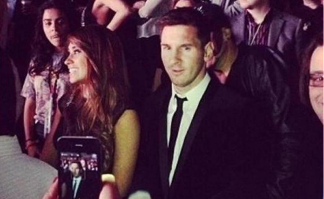 Lionel Messi y su pareja asisten a concierto de Beyoncé