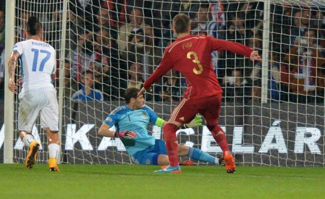 Eslovaquia sorprendió a España en eliminatoria a la Euro 2016