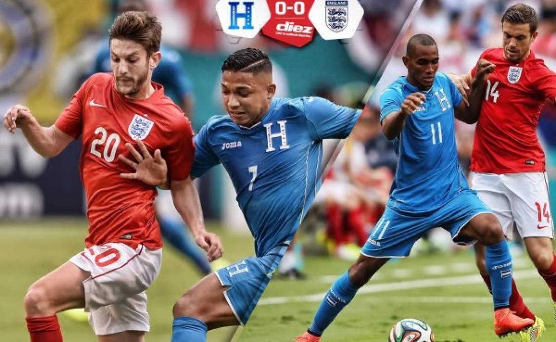 Honduras gana moral empatando con Inglaterra