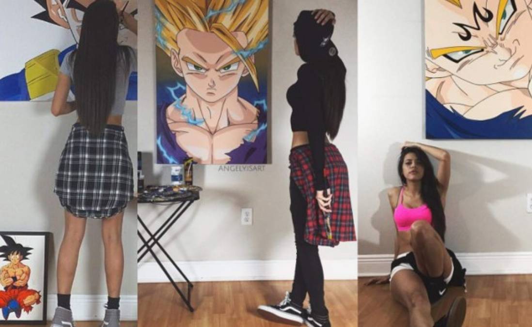 La sexy pintora de Dragon Ball que encuentras en Instagram