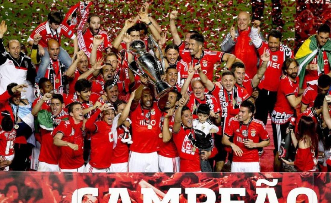 Benfica se proclama campeón en la Liga de Portugal