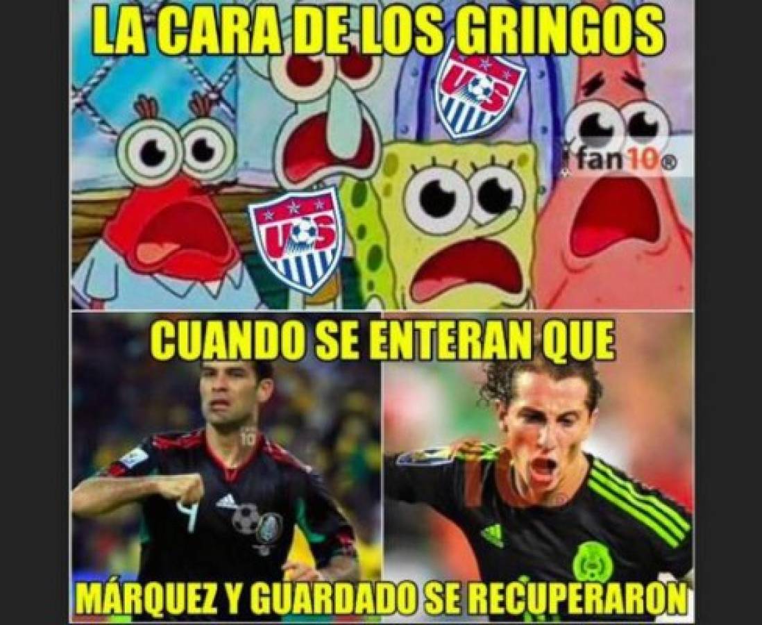 Los MEMES en las redes previo al duelo México-Estados Unidos