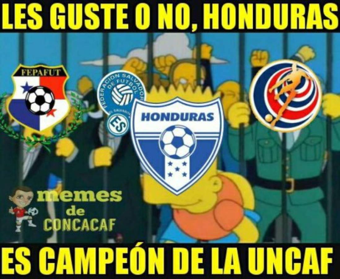 ¡Qué grande Honduras! Así celebran los memes su título de Copa Centroamericana