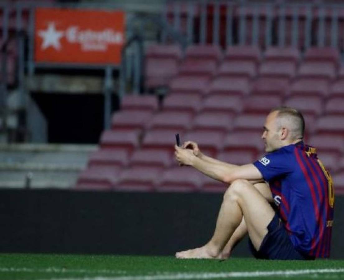 Digno homenaje: Así despidió Barcelona a su leyenda, Andrés Iniesta