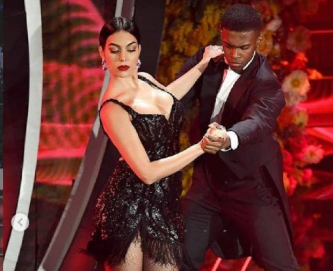 Georgina Rodríguez enamora más a Cristiano Ronaldo bailando sensual tango en festival italiano  