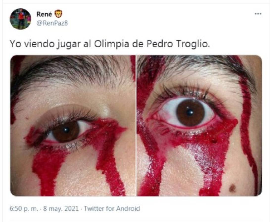 Real España es destrozado con crueles memes tras perder contra Motagua; Olimpia no se queda atrás