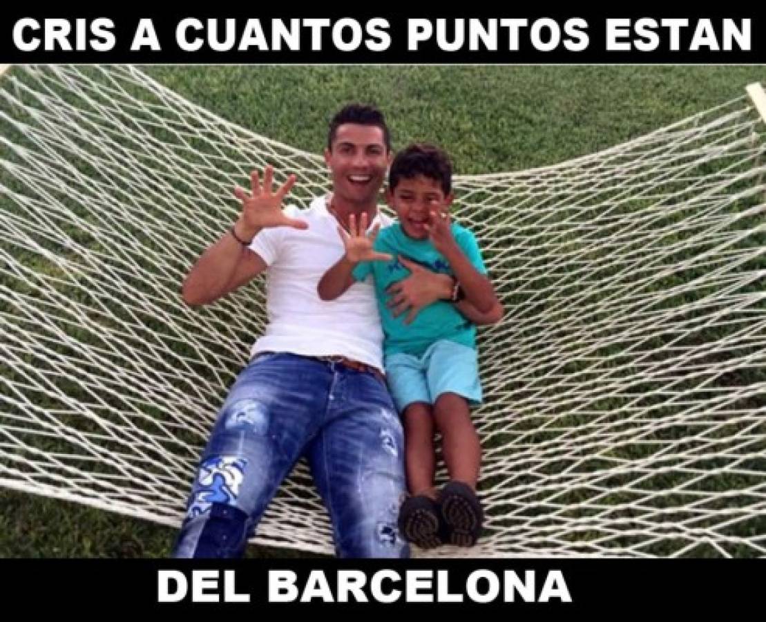 ¡No perdonan! Barcelona le gana a Levante y los memes atizan contra Cristiano Ronaldo