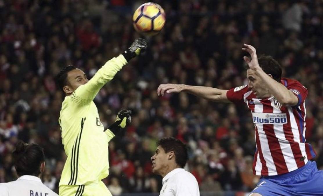 Un Keylor Navas imbatible la victoria del Real Madrid ante el Atlético