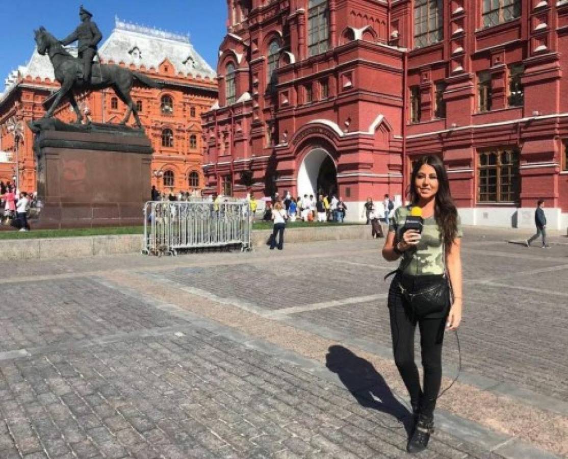 Marianna Zacarías, la periodista mexicana que enamoró a todos en Rusia