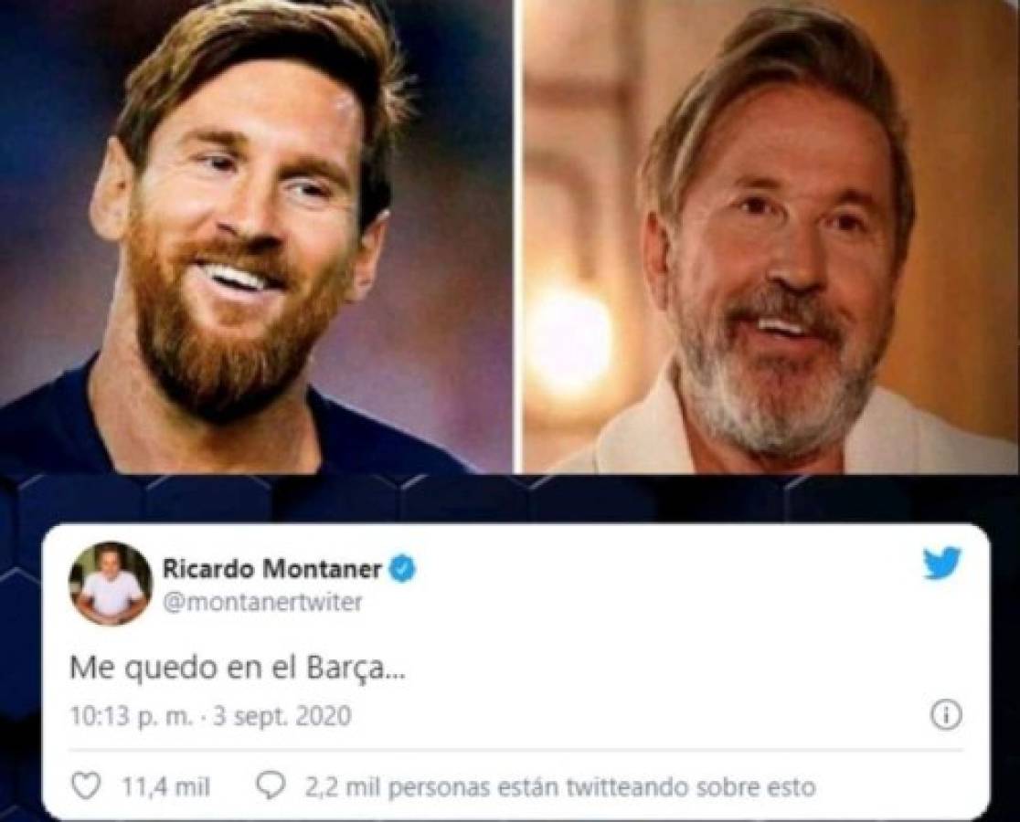 Sigue la ola de memes contra Messi tras confirmar su continuidad en el Barcelona