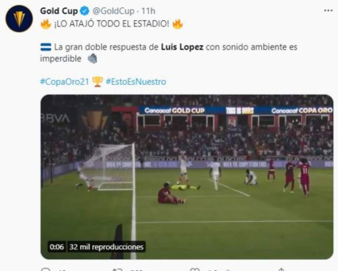 'San 'Buba' López, 'gigante': guardameta de la 'H' bañado en elogios tras partidazo ante Qatar en Copa Oro