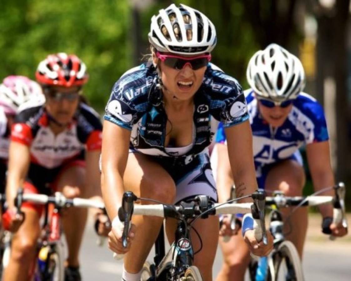 Conoce a la bella ciclista profesional que es sensación en Estados Unidos