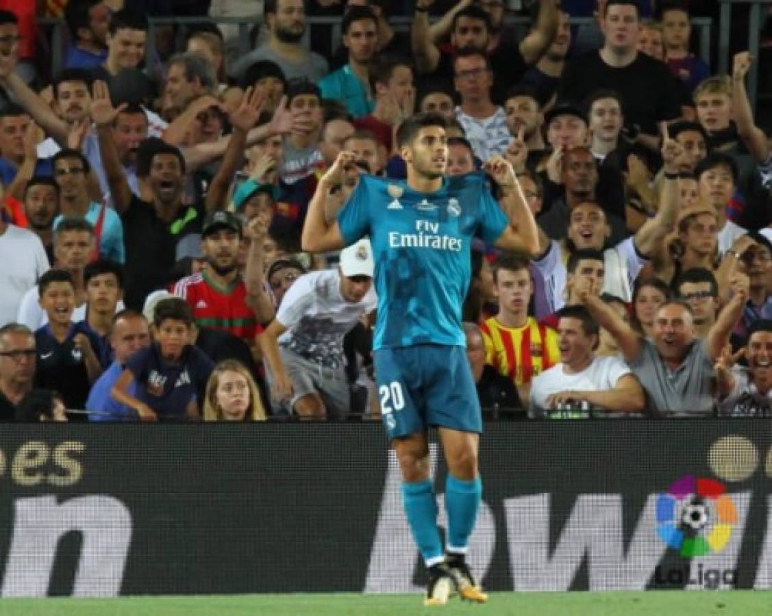 NO SE VIO EN TV: Polémica celebración de Cristiano imitando a Messi