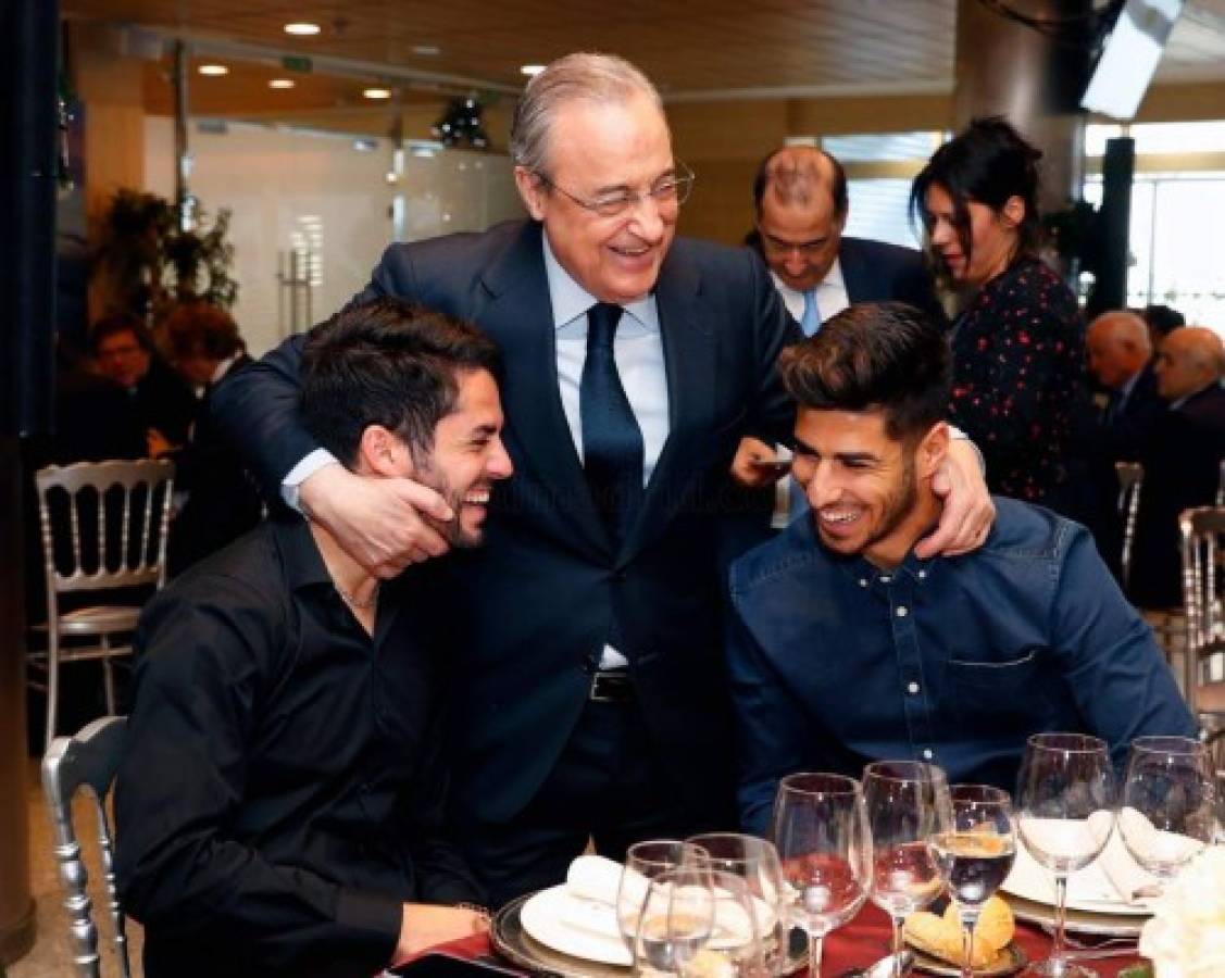 ¿Y Keylor Navas? La cena navideña del Real Madrid con las plantillas de fútbol y baloncesto