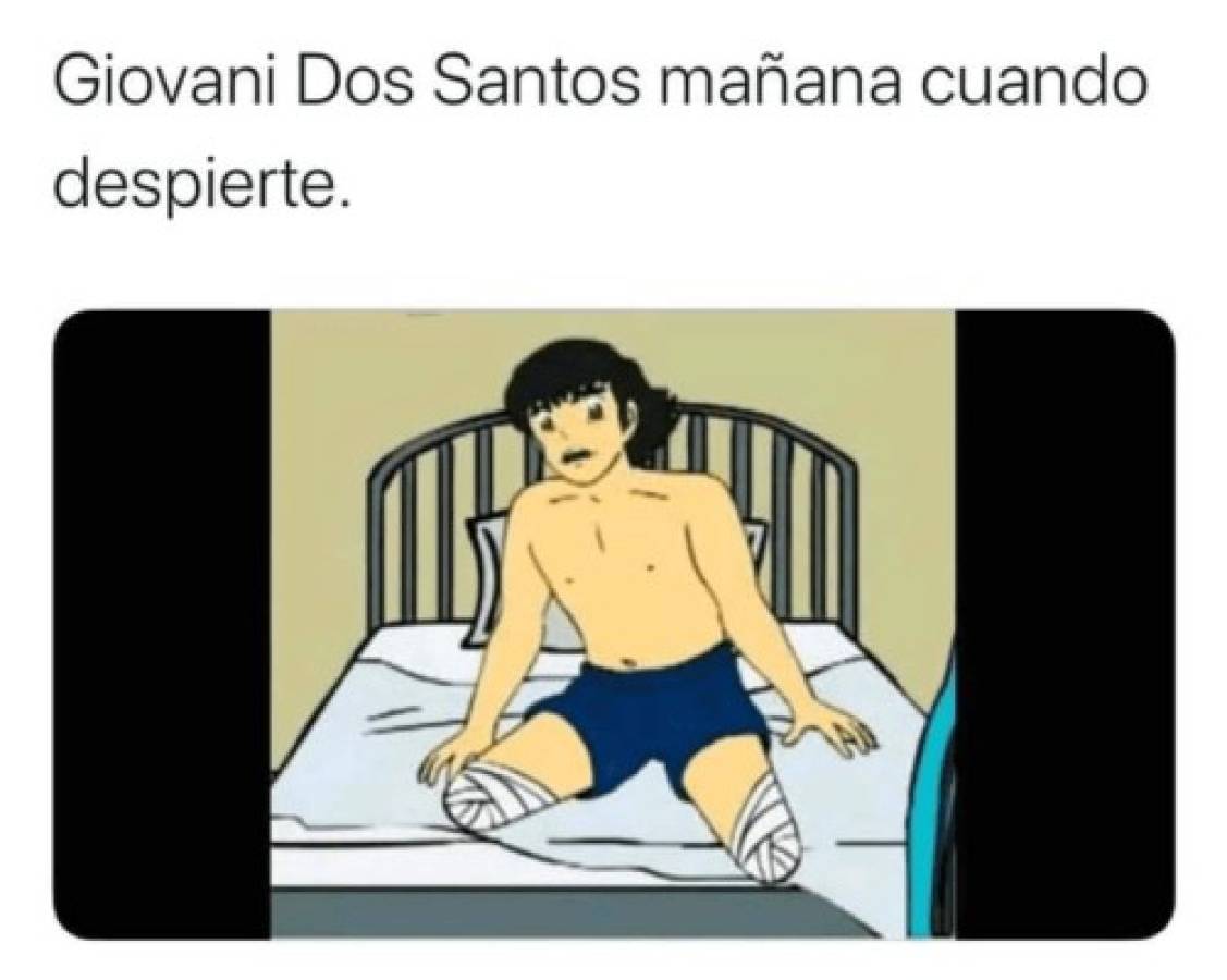Giovanni dos Santos, víctima favorita de los memes luego del clásico América - Chivas en México