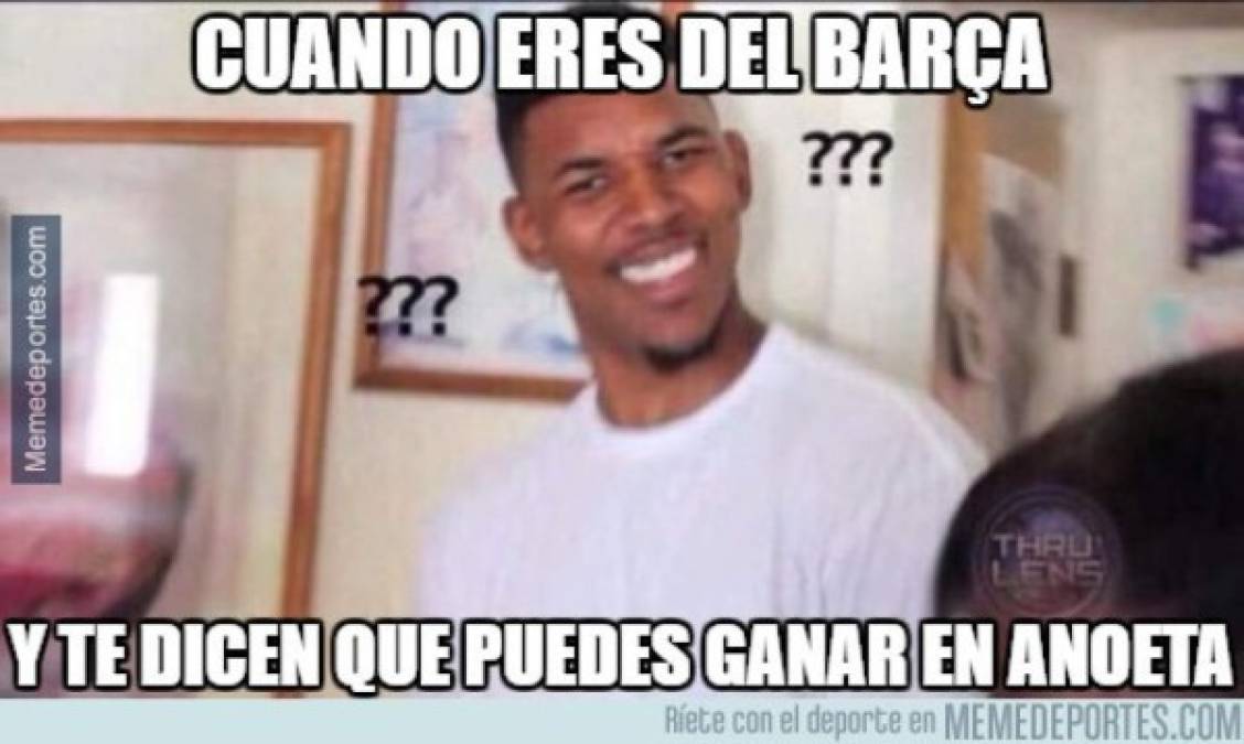 Los mejores memes de la derrota del Barcelona ante Real Sociedad