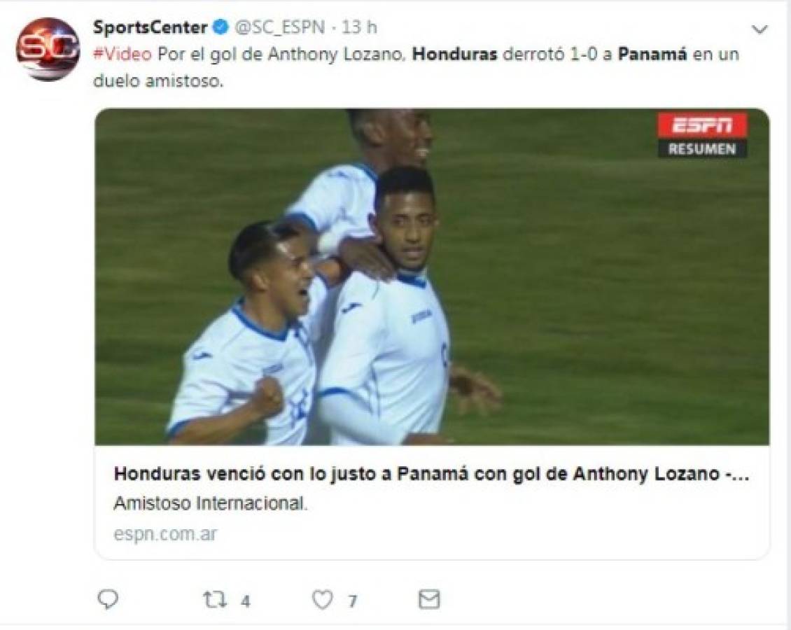 Así reaccionaron los medios panameños tras la derrota ante Honduras