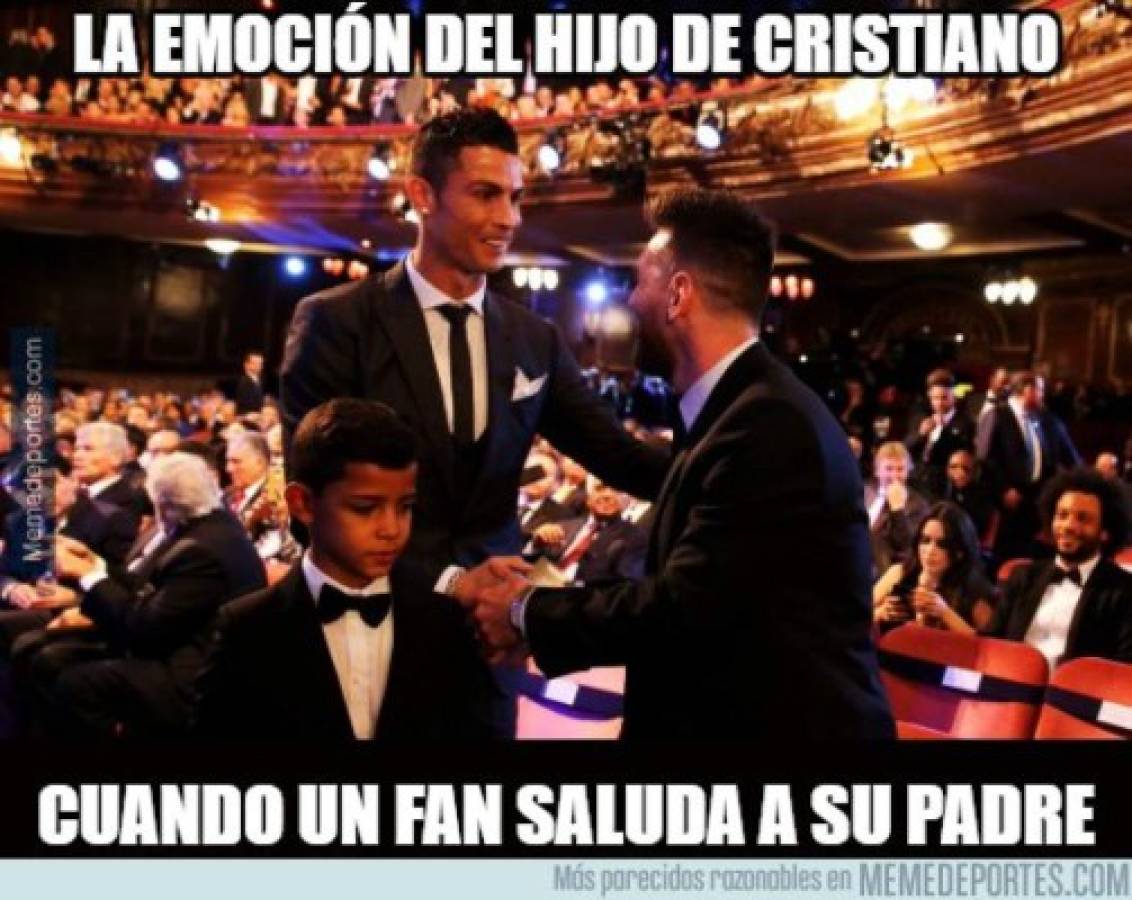 ¡Pobre Messi! Los tremendos memes que dejó los Premios 'The Best' 2017