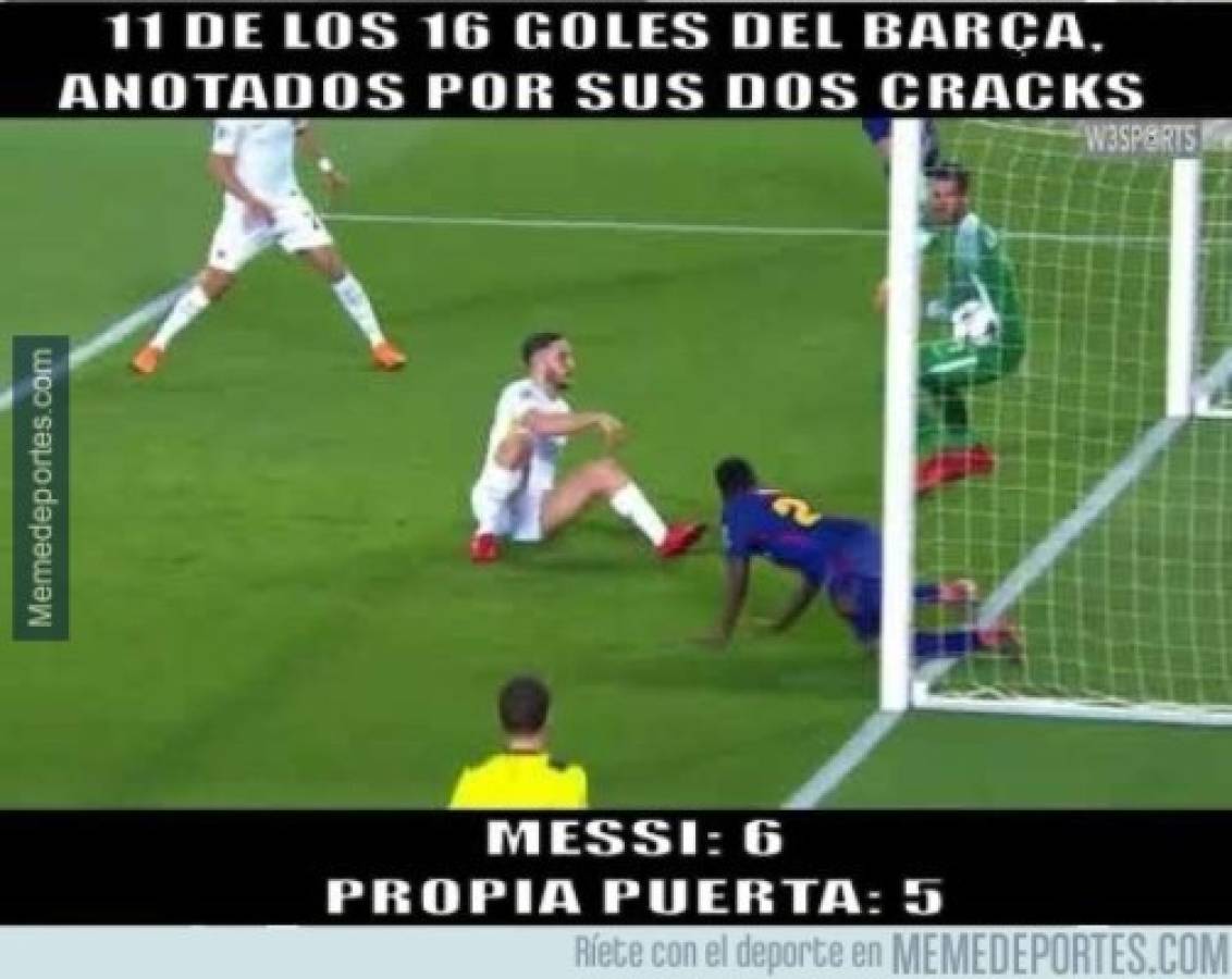 Los memes que nos dejó el Barcelona-Roma ¿qué pasa con Messi?