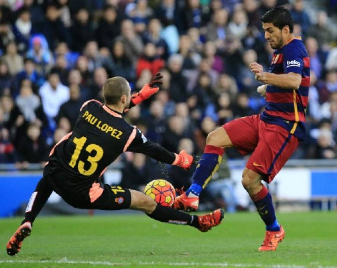 Barcelona igualó 0-0 con Español y no pudo celebrar en su primer duelo del 2016