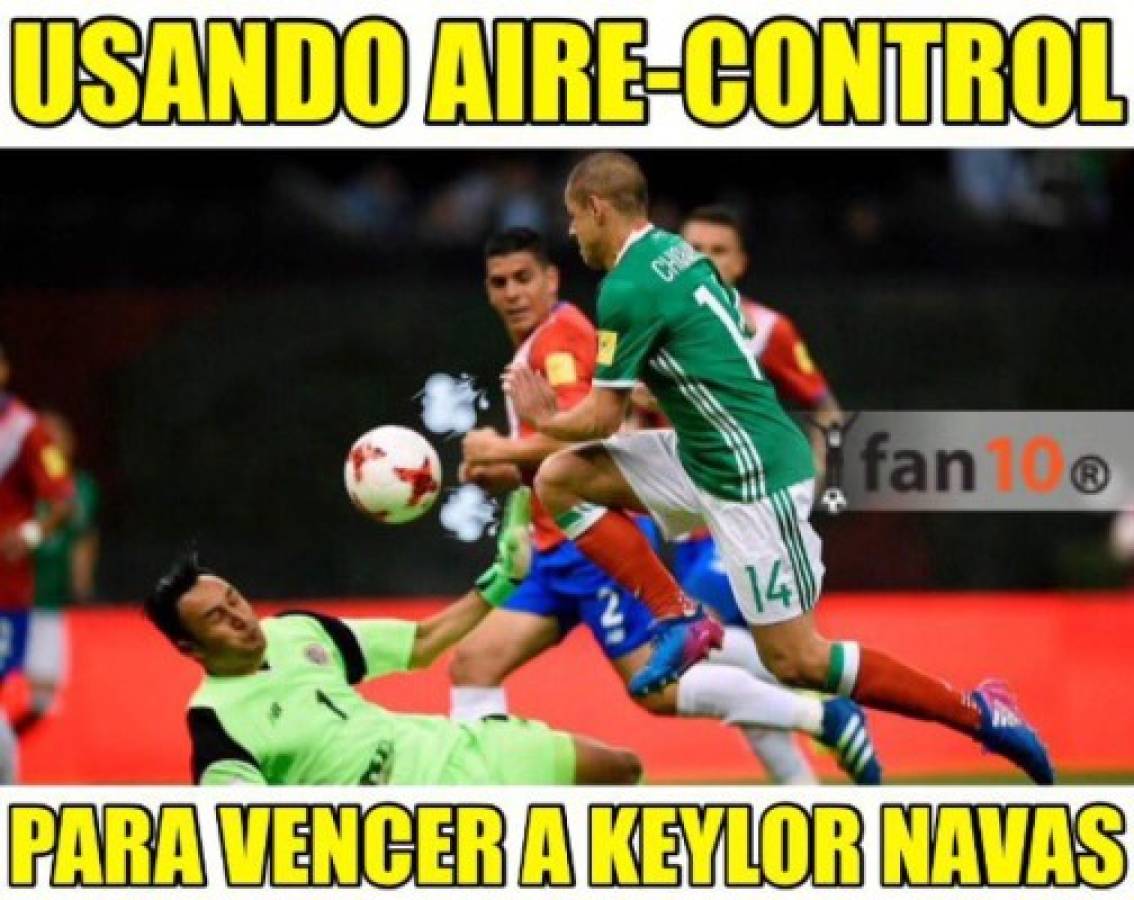Los memes contra Keylor Navas y Costa Rica tras perder con México