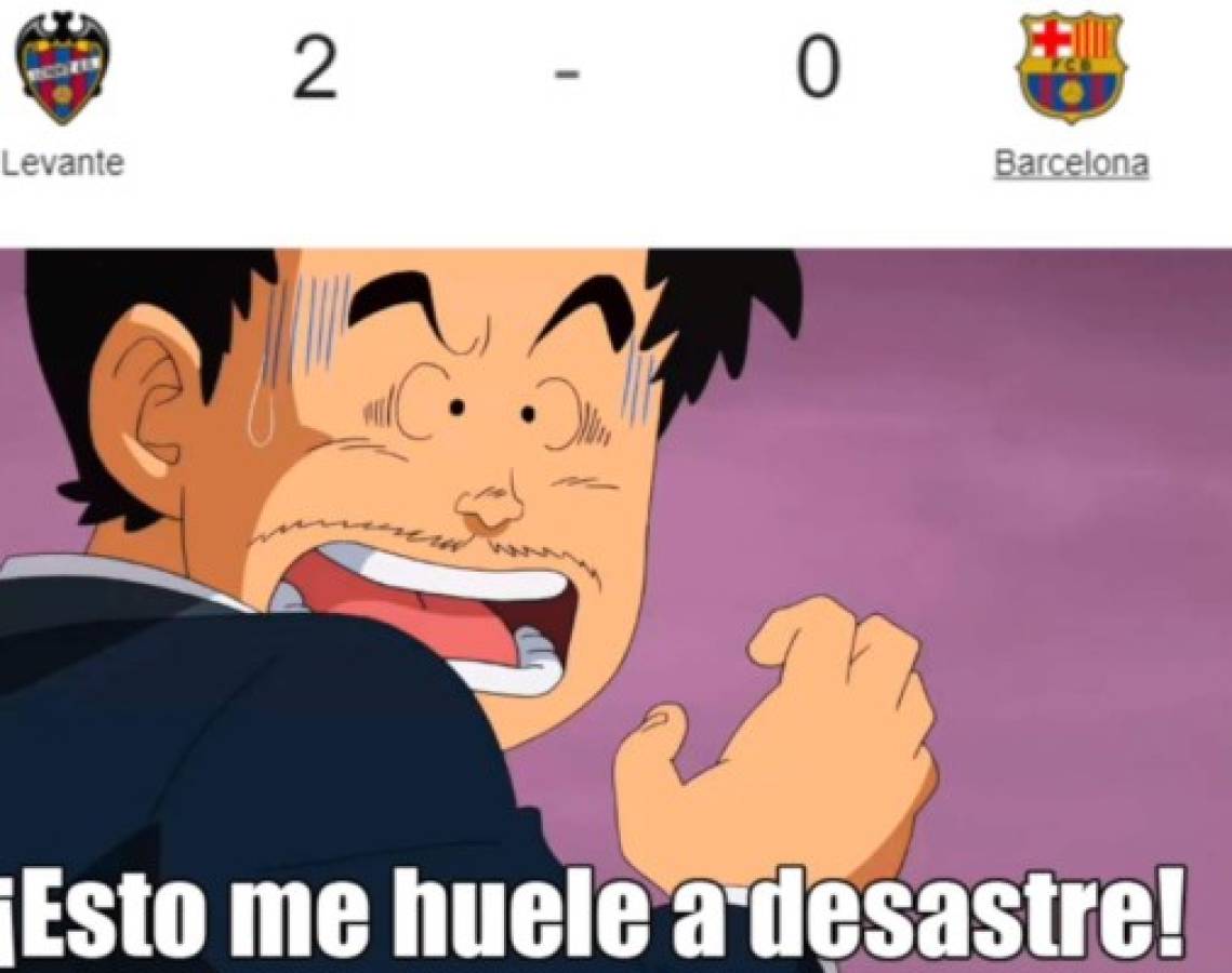 Los memes hacen pedazos al Barcelona por perder contra el Levante en Copa del Rey