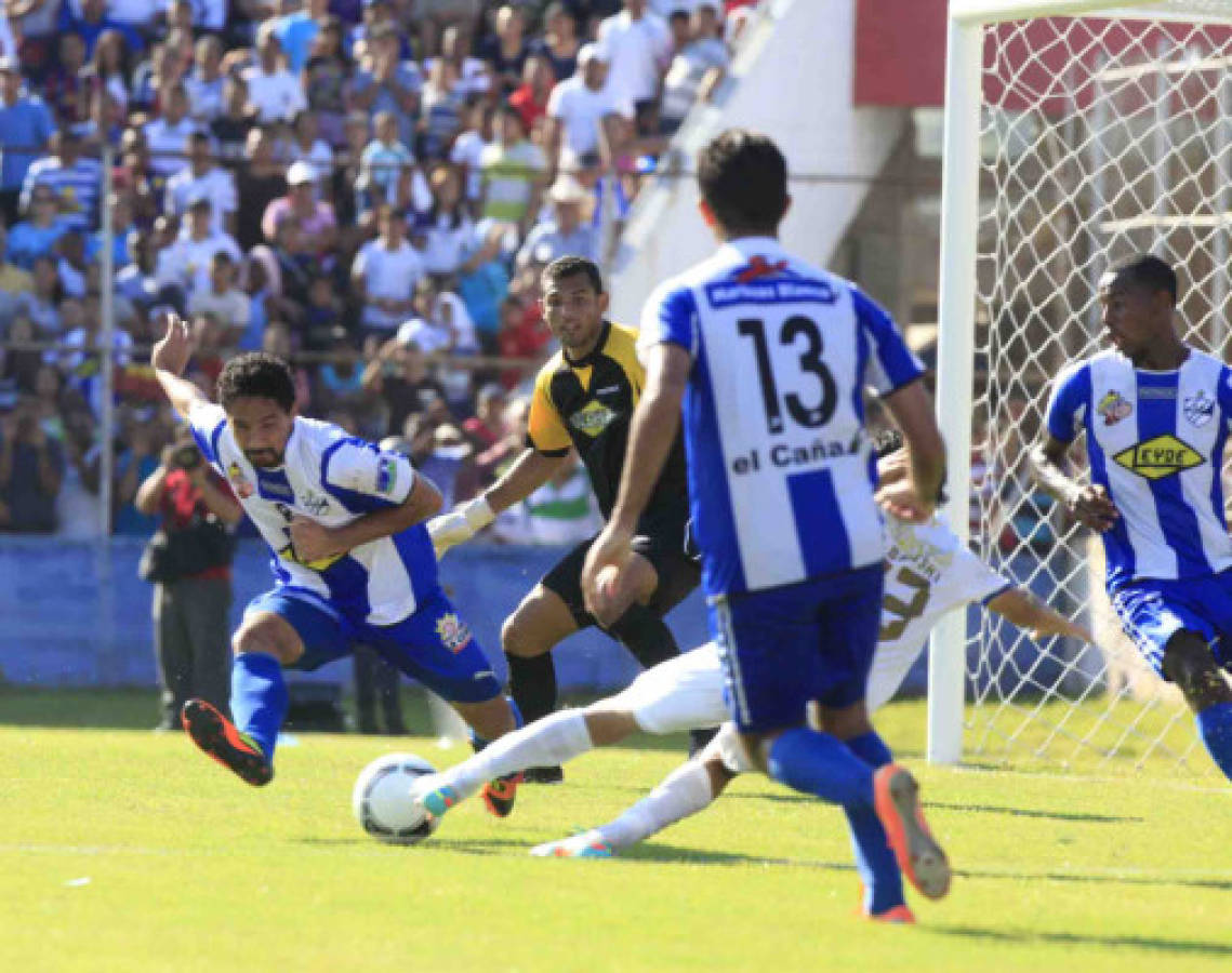 La mejores acciones de la Final del Futbol de Honduras