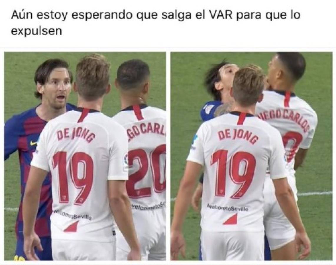 Messi y Barcelona, víctimas de los memes tras el sufrido empate ante el Sevilla en la liga española