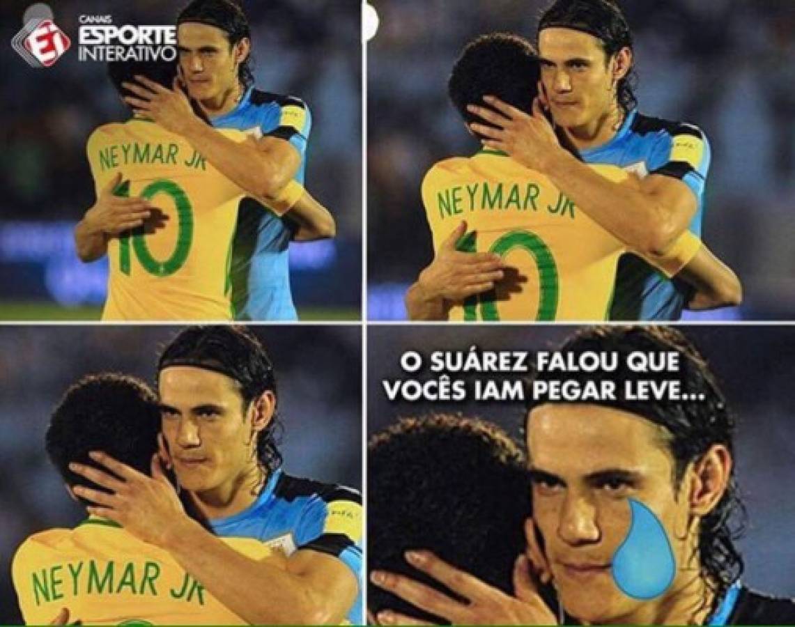 Los memes de la goleada de Brasil y del sufrido triunfo de Argentina