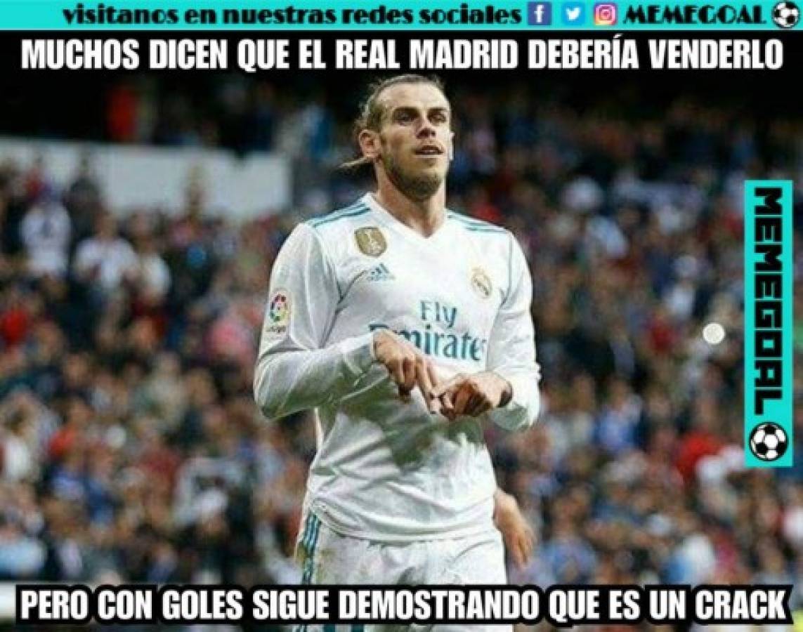 Imperdibles: Gareth Bale, protagonista de los memes del Real Madrid-Celta