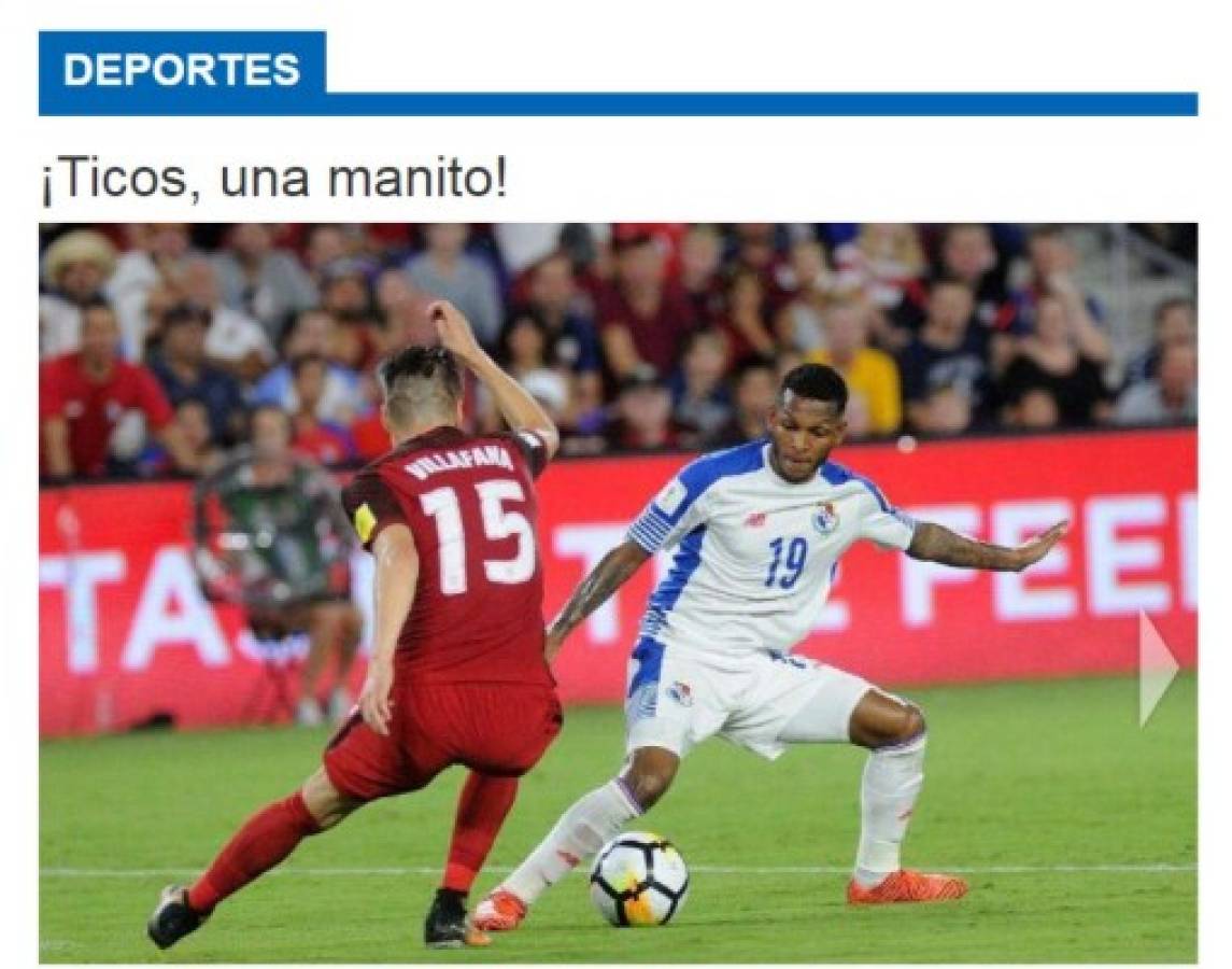 Así amanecieron las portadas en la última fecha para clasificar al Mundial de Rusia